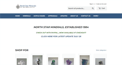 Desktop Screenshot of northstarminerals.com